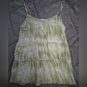 Mine Olive Green Camisole Top